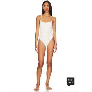 KYA Gianna Reversible One Piece Vanilla Stripe & Vanilla White